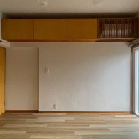 杉並区高円寺の賃貸物件/リビング、東側：この辺りにダイニングテーブルを置きます