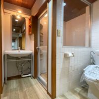杉並区高円寺の賃貸物件/水まわり。※トイレのドアはありません