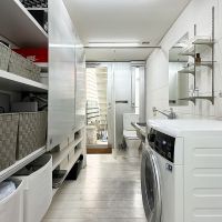 世田谷区下馬の売買物件/直線にまとめられた水回り