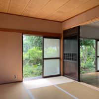 西東京市柳沢の賃貸物件/1F、和室：こちらからも庭へ出られます