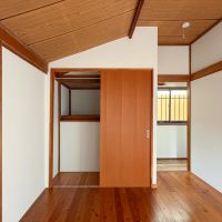 渋谷区西原の賃貸物件/バルコニー側から見る