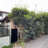 中野区上高田の賃貸物件/建物を北側から