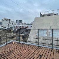 目黒区駒場の賃貸物件/しっかりと空が見える屋上。物干しもここで行います