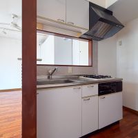 港区赤坂の賃貸物件/キッチンはややミニマル