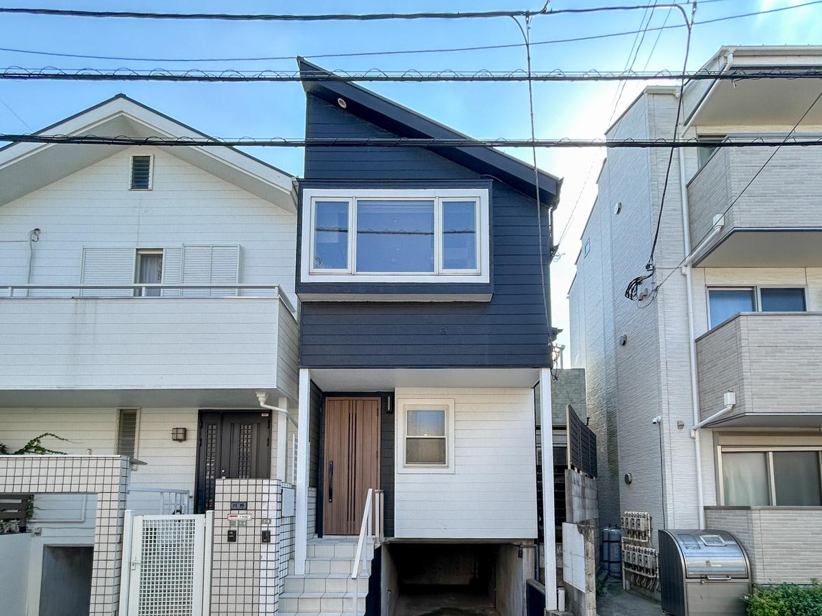 世田谷区梅丘の賃貸物件/コンパクトでキュートな外観の戸建