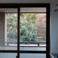 世田谷区駒沢の賃貸物件/キッチン横は公園