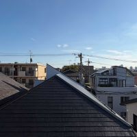 世田谷区奥沢の賃貸物件/洋室の窓の外、南側の景色