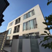 世田谷区奥沢の賃貸物件/外観を南側から