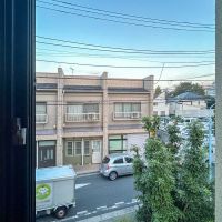 杉並区下高井戸の賃貸物件/リビングからみる東側の景色