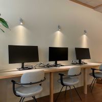 練馬区平和台の賃貸物件/サブモニターを利用できるワークデスクも用意