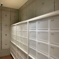 練馬区平和台の賃貸物件/1F：ラウンジ内、個人収納ボックスを専用で利用できます