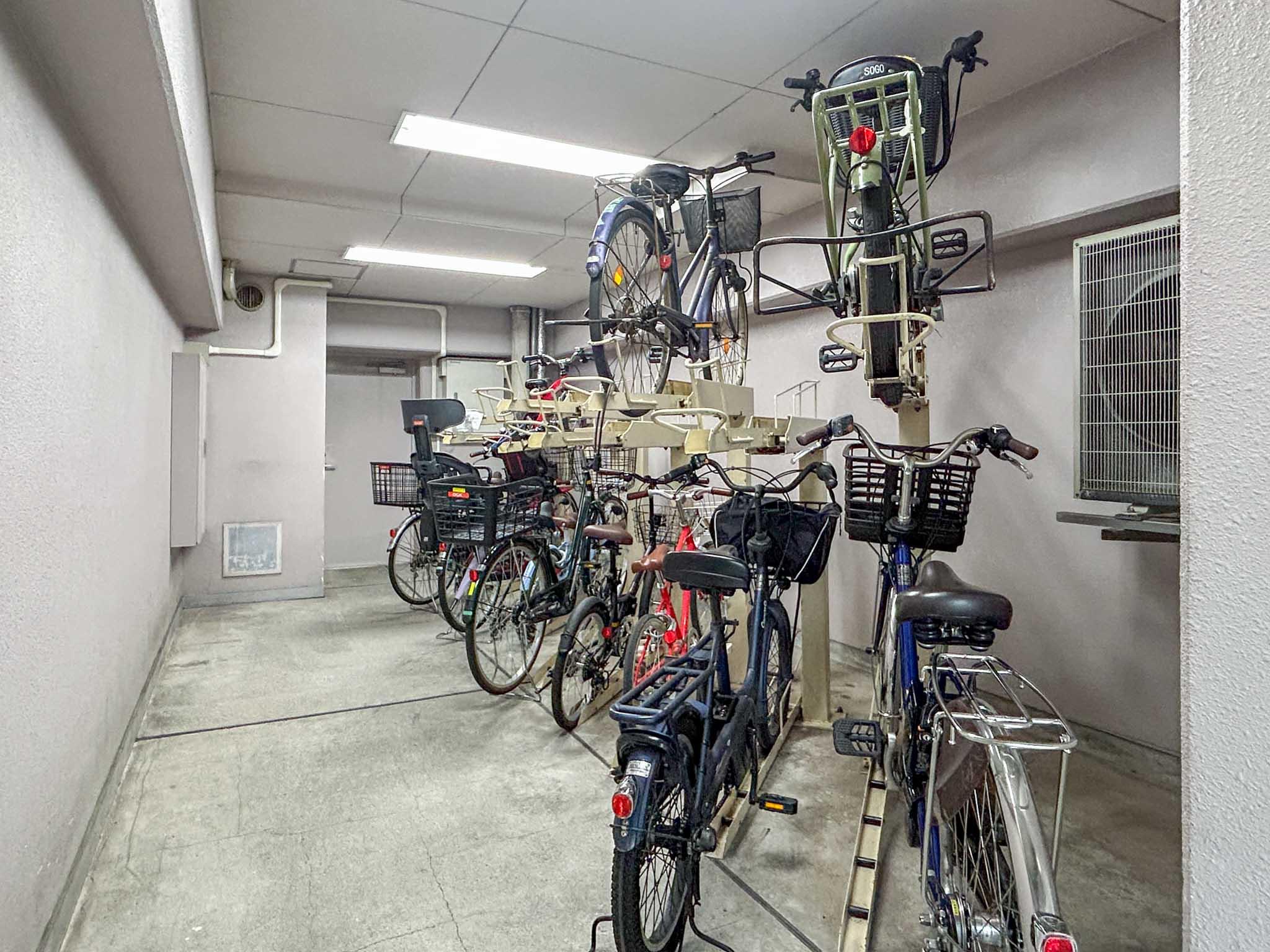 墨田区向島の賃貸物件/無料で使える駐輪場
