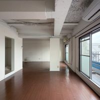 渋谷区桜丘町の賃貸物件/キッチン側から奥を見る