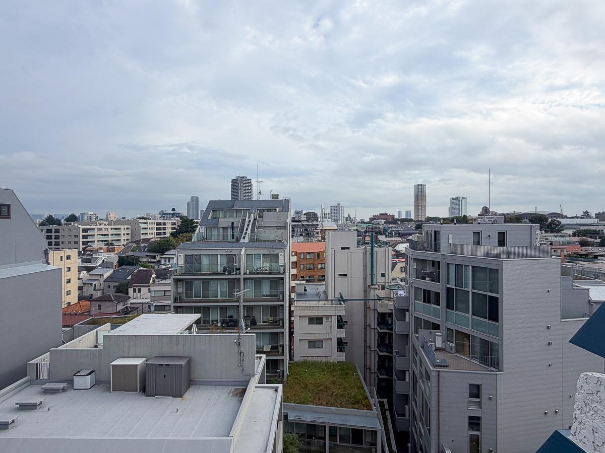 渋谷区桜丘町の賃貸物件/バルコニーからの眺め