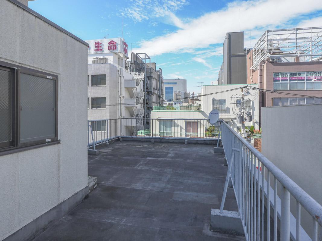 世田谷区代沢の賃貸物件/屋上も占有で使えます