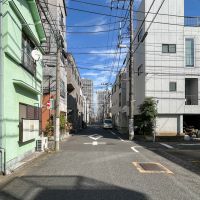 江東区白河の賃貸物件/前面道路別角度から