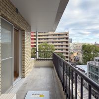渋谷区代官山町の賃貸物件/バルコニー（南西側）