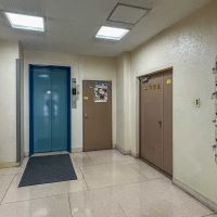 台東区東上野の賃貸物件/1階エントランスホールの奥、エレベーター前にポストがあります