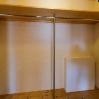 目黒区東山の賃貸物件/たくさんの洋服がかけられます