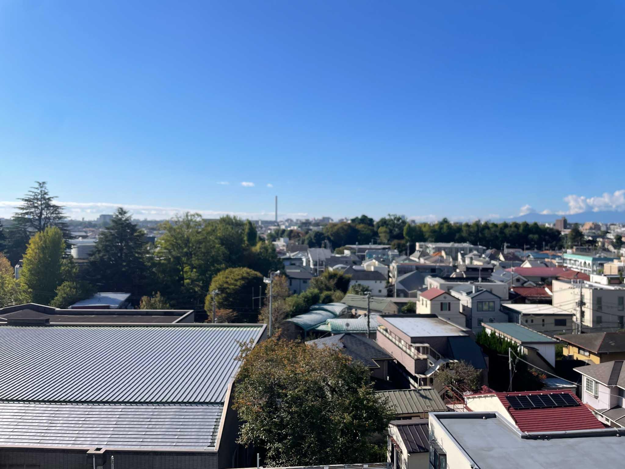 杉並区荻窪の賃貸物件/このすっきりと抜けた景色と共に朝を迎えます！