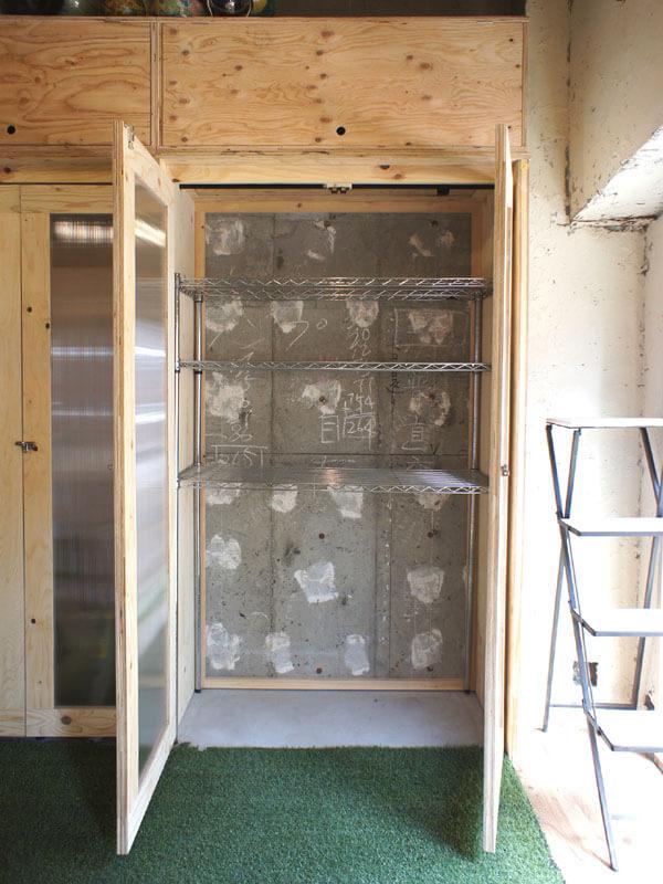 杉並区方南町の賃貸物件/スチールラックを入れてトランクルームとして