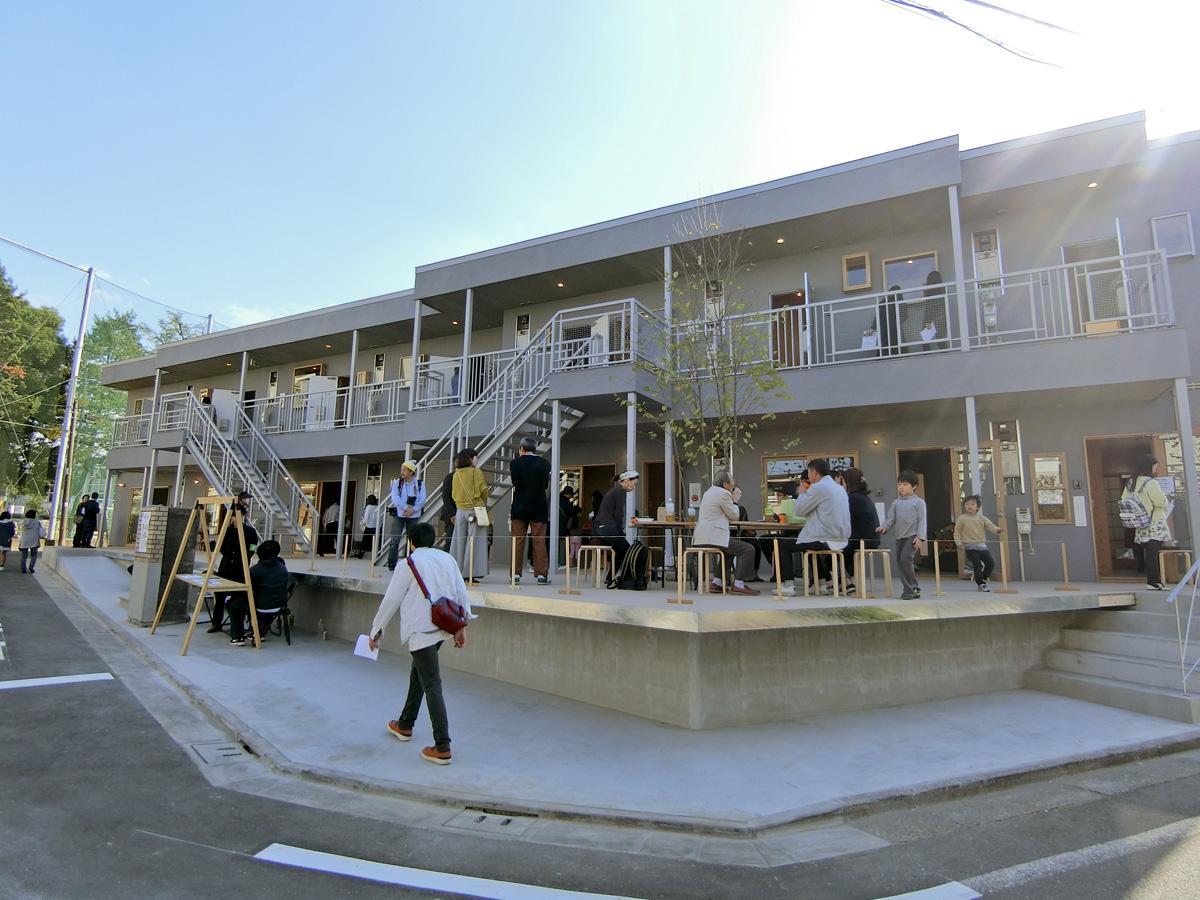 練馬区桜台の賃貸物件/マルシェの様子
