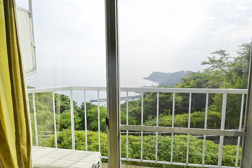 静岡県伊東市川奈の売買物件/1階浴室（女性用）隣接の部屋からの眺望（写真は前回募集時のもの）