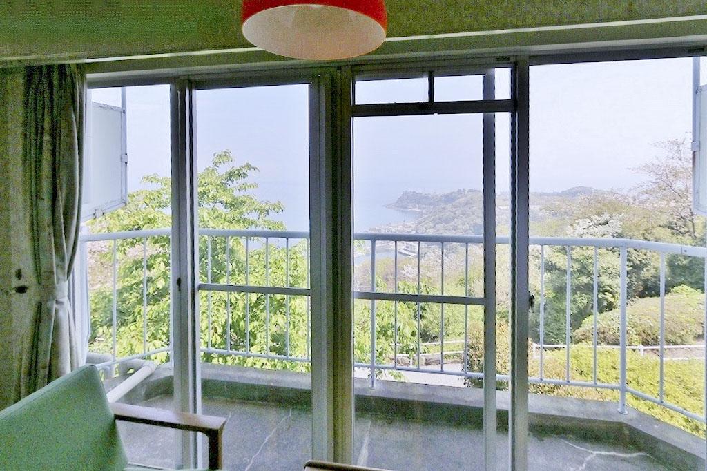 静岡県伊東市川奈の売買物件/2階からの眺望（写真は前回募集時のもの）
