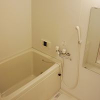 横浜市西区東ヶ丘の賃貸物件/ユニットバスはコンパクトです