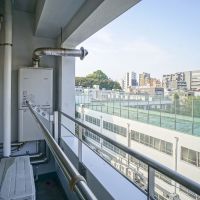 文京区小石川の賃貸物件/バルコニー　こちら側も抜けています