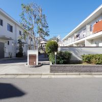 北区田端の賃貸物件/敷地内はゆったりしたつくり