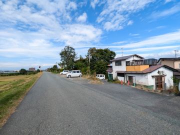 山形県山形市印役町の売買物件/馬見ケ崎川の堤に面した気持ちのいい土地