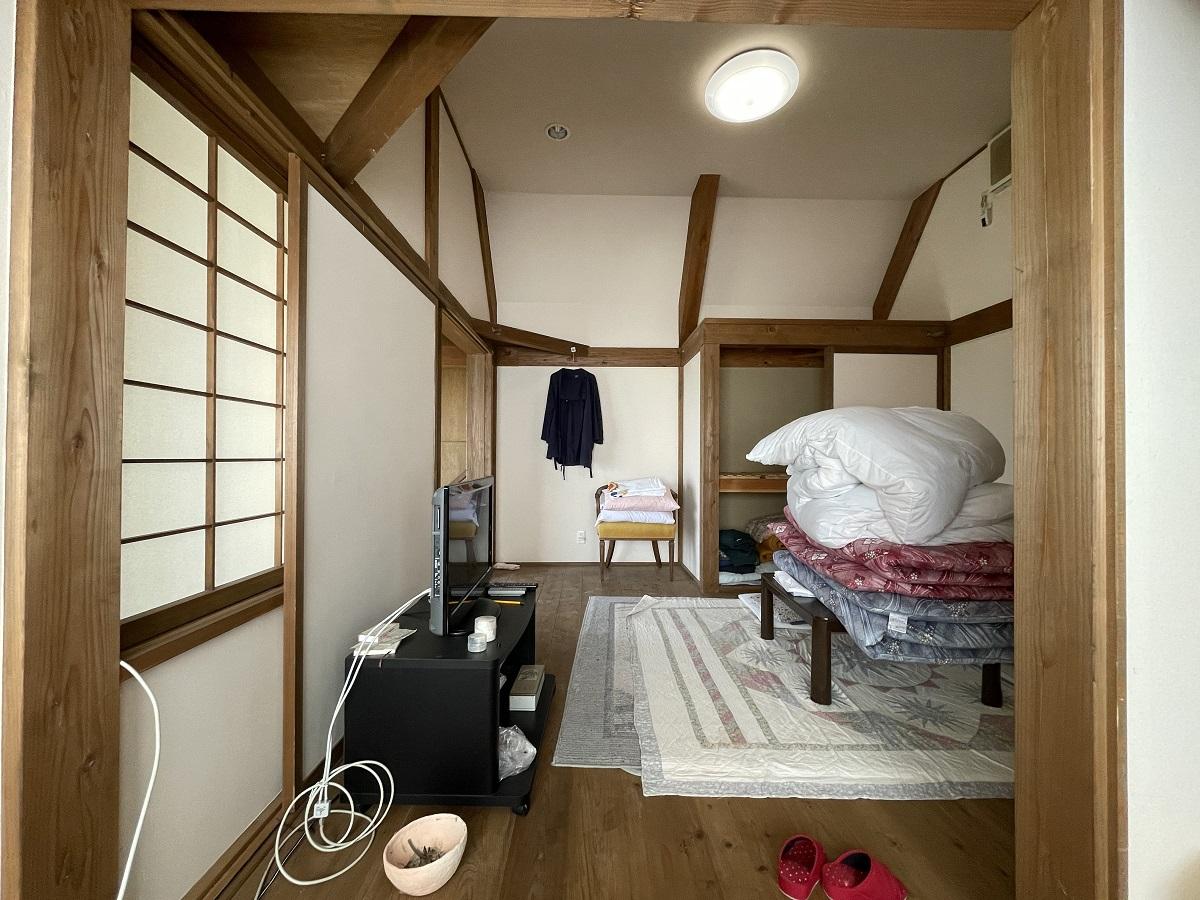 山形県山形市蔵王温泉の売買物件/2階部分は寝室としてのご利用ください。