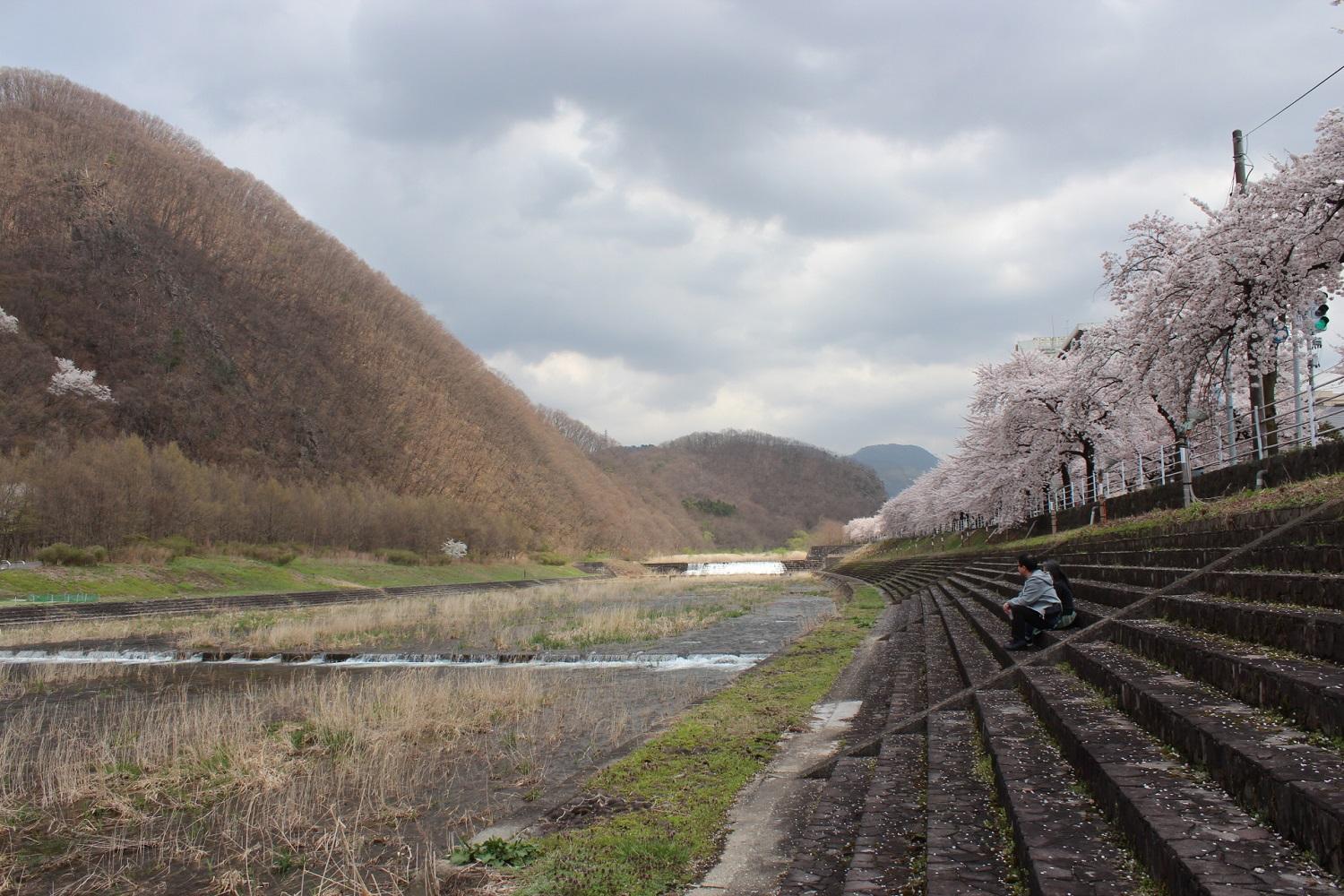 山形県山形市小白川町の売買物件/桜の季節でなくともこの雄大な景色を前に、ボーっと眺める贅沢。